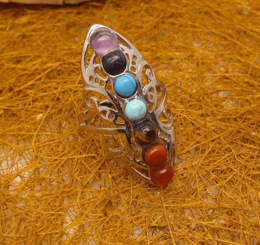 Ethereal Harmony - The Nevermore Seven Chakra Ring