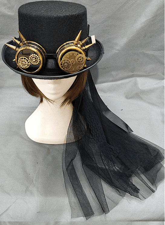 Evie Reedham - The Nevermore Steampunk Hat for Women