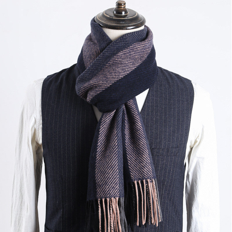 Executive Elegance - The Nevermore Business cashmere scarf