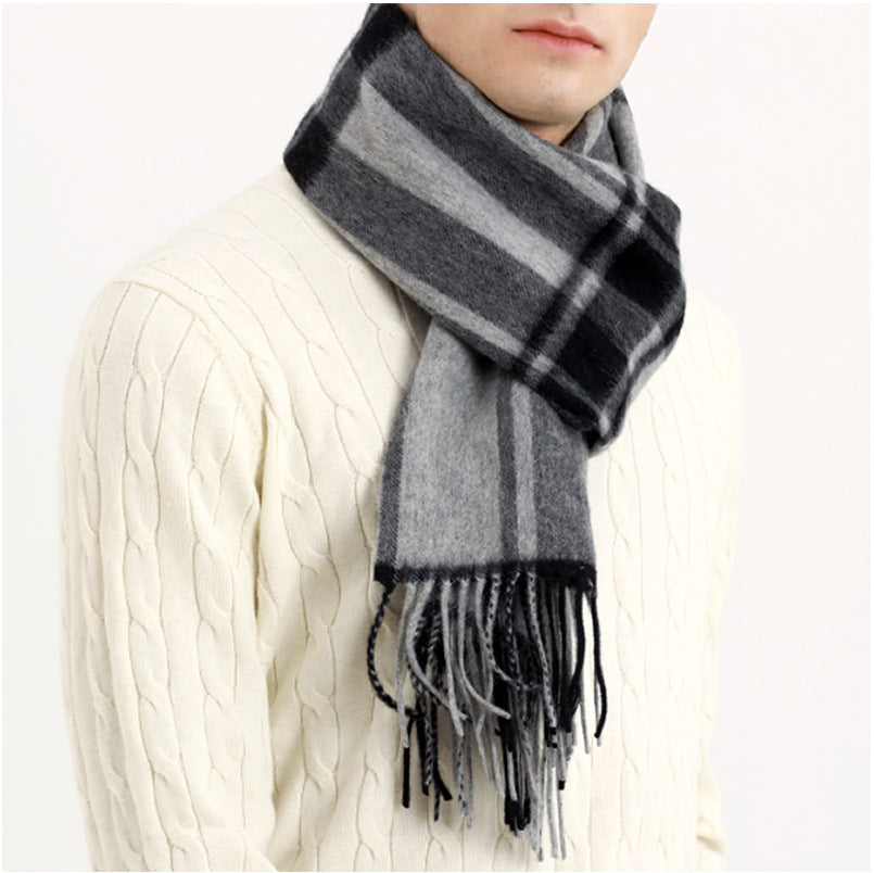 Executive Elegance - The Nevermore Business cashmere scarf