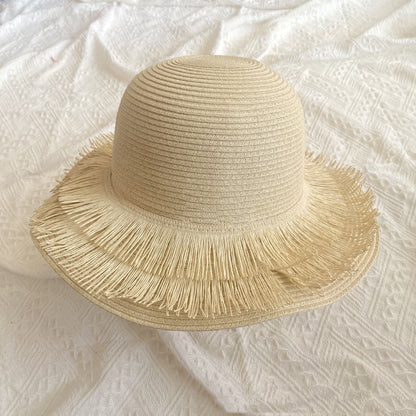 Sunset Charm - Woven Straw Hat by The Nevermore