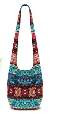 Fabric Shoulder Bag - The Nevermore Boho Bags