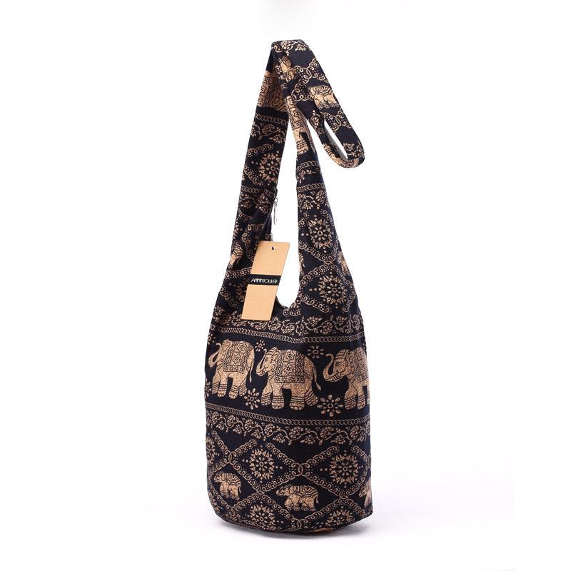 Fabric Shoulder Bag - The Nevermore Boho Bags