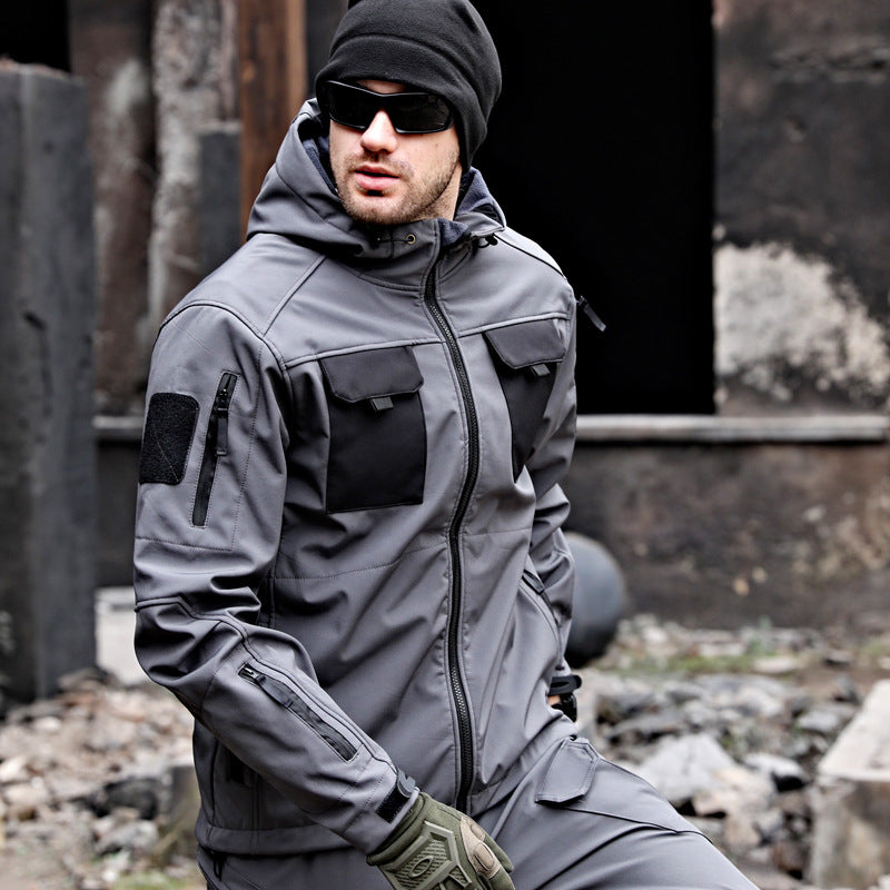 Falkor Thunderstrike - The Nevermore Tactical Windbreaker Waterproof Jacket for Men