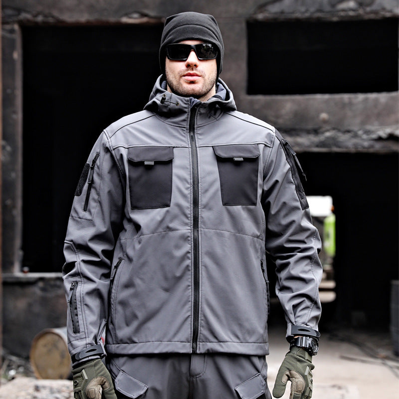 Falkor Thunderstrike - The Nevermore Tactical Windbreaker Waterproof Jacket for Men