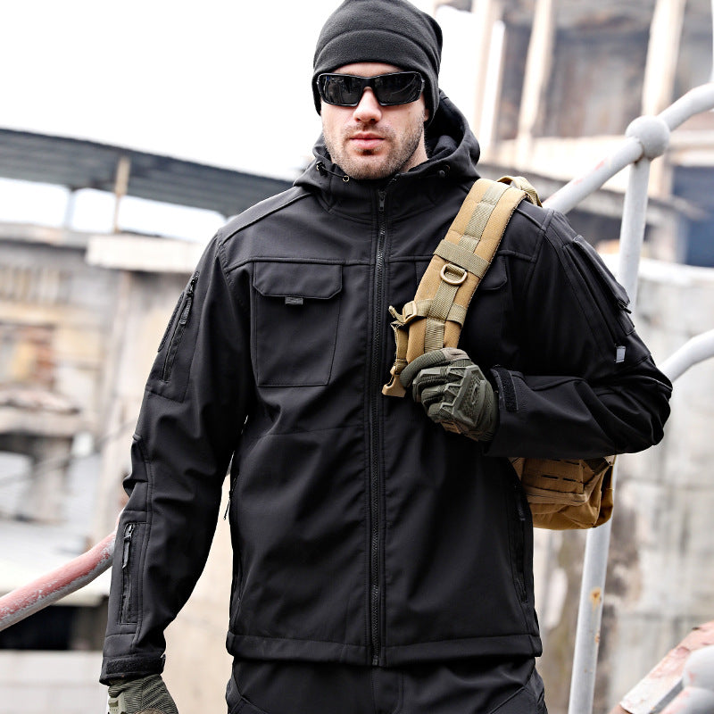 Falkor Thunderstrike - The Nevermore Tactical Windbreaker Waterproof Jacket for Men