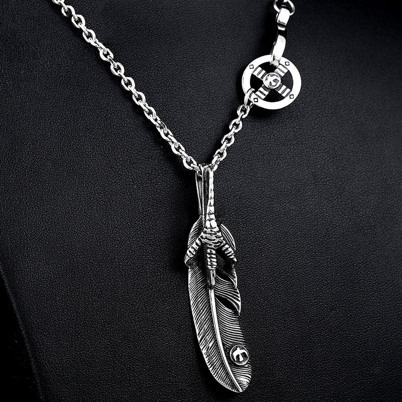 Aurora - The Nevermore Pendant Stainless Steel