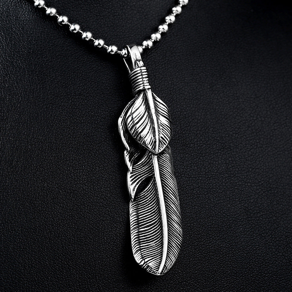 Aurora - The Nevermore Pendant Stainless Steel