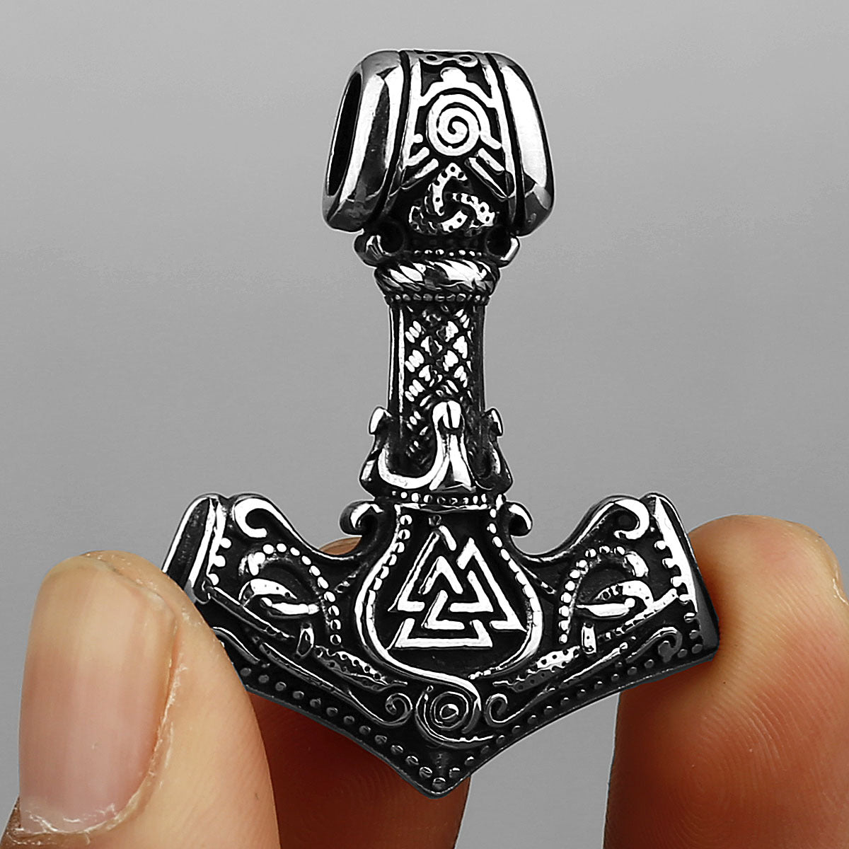 Frostbite Rune - The Nevermore Titanium Steel Triangle Rune