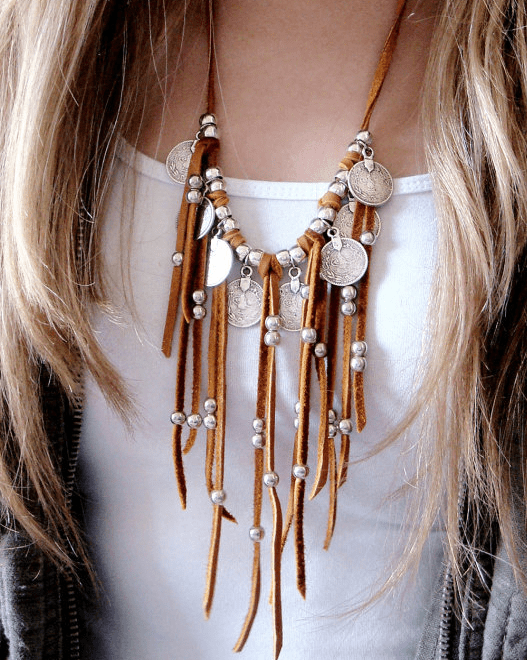 Galatea - The Nevermore Fantastic Fringe Boho Necklace