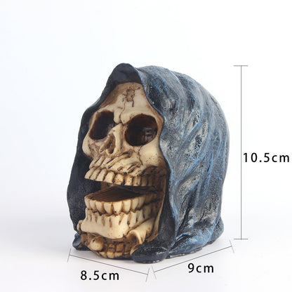 Ghost Skull - The Nevermore Gothic Home Decor Resin Crafts