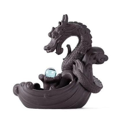 Gibson Blinktongue - Backflow Dragon Incense Burner The Nevermore Gothic Home Decor Dragon Gift