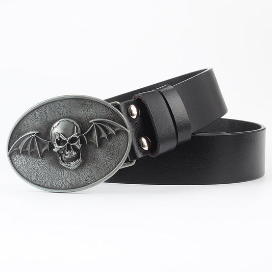 Gideon Charmwood - The Nevermore Gothic Belt Skull Bat