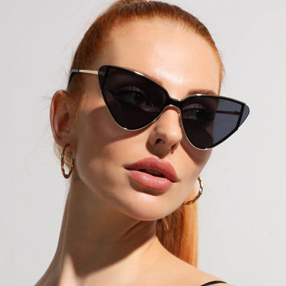 GlamGaze - The Nevermore Sunglasses For Women Cat's Eye Retro