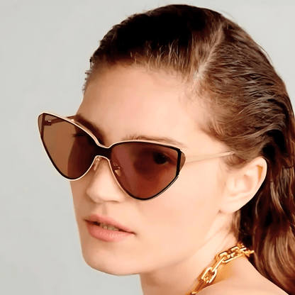 GlamGaze - The Nevermore Sunglasses For Women Cat's Eye Retro