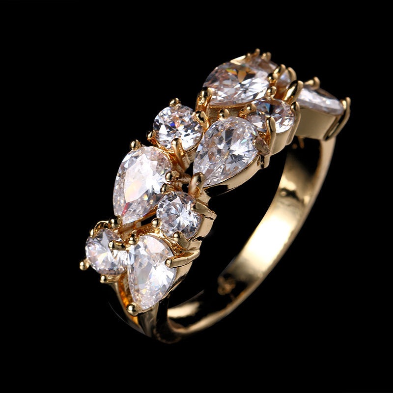 Golden Grace - The Nevermore Female Zircon Ring