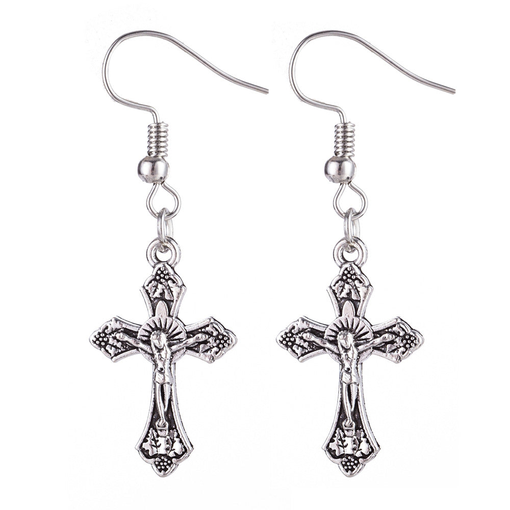 Grimerée - The Nevermore Earrings Cross