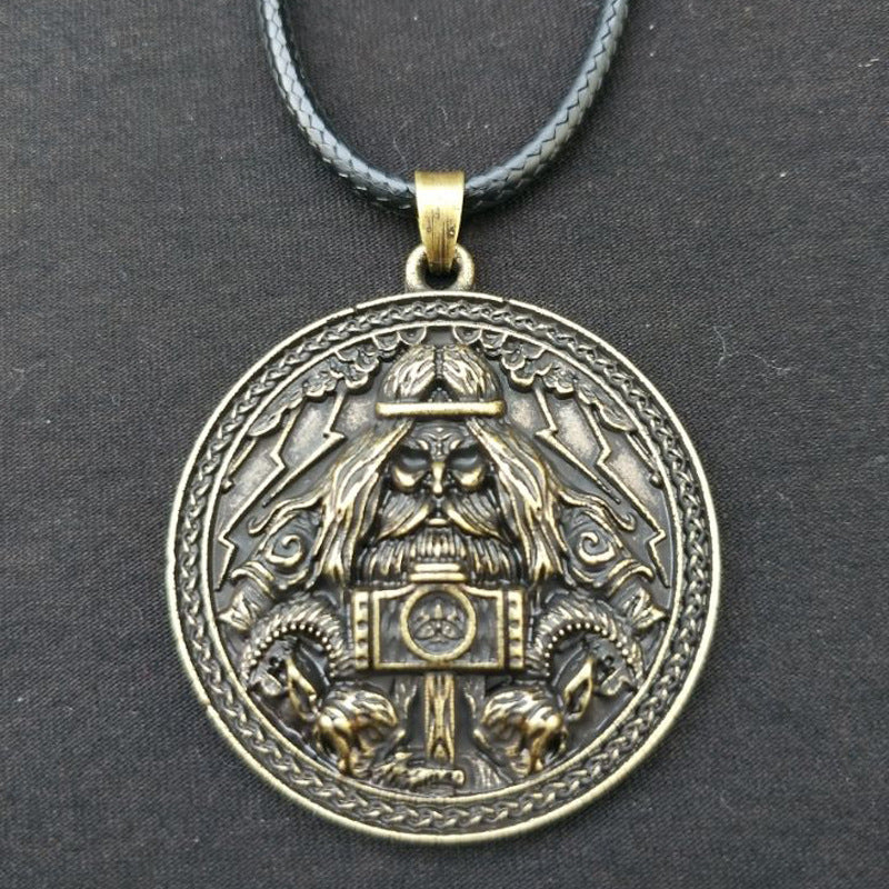 Halvard - The Nevermore Norse Vikings Pendant Necklace for Men