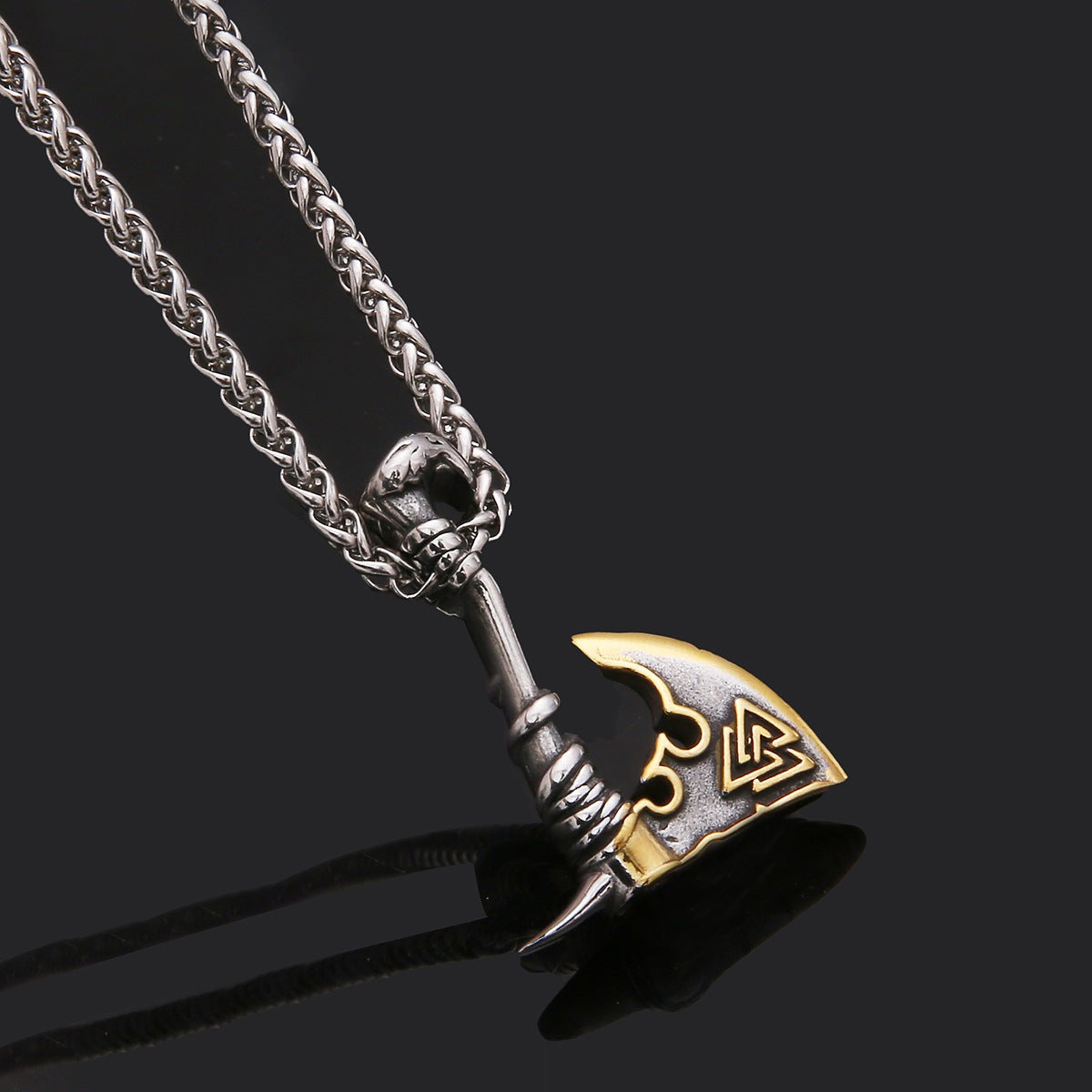 Haunting Heraldic - The Nevermore Men`s Pendant Titanium Steel