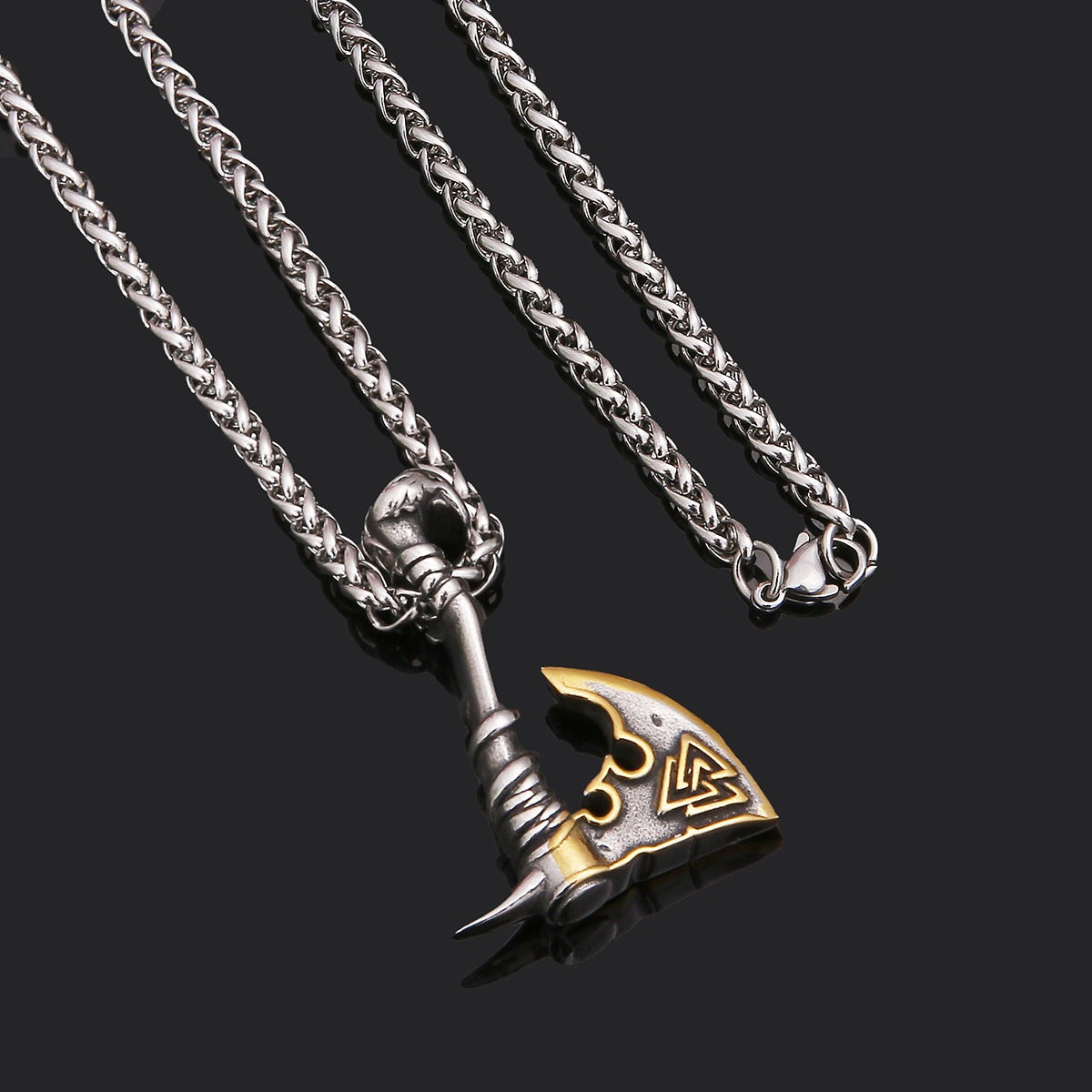 Haunting Heraldic - The Nevermore Men`s Pendant Titanium Steel