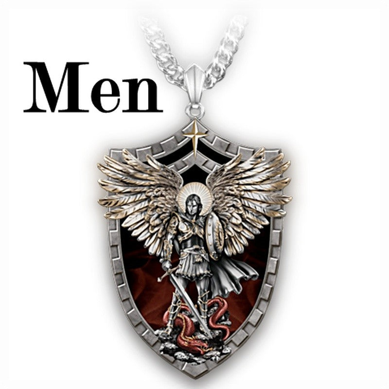 Holy Guardian Archangel Michael - The Nevermore Pendant Necklace