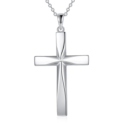 Holy Redemption Cross - The Nevermore 925 Sterling Silver Pendant Necklace