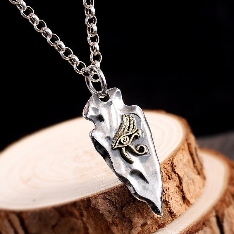 Horus Sight Lance The Nevermore Gothic Pendant Necklace