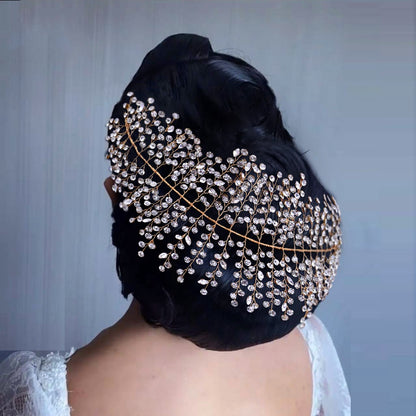 Impaler - Handcrafted Headband with Rhinestone by The Nevermore