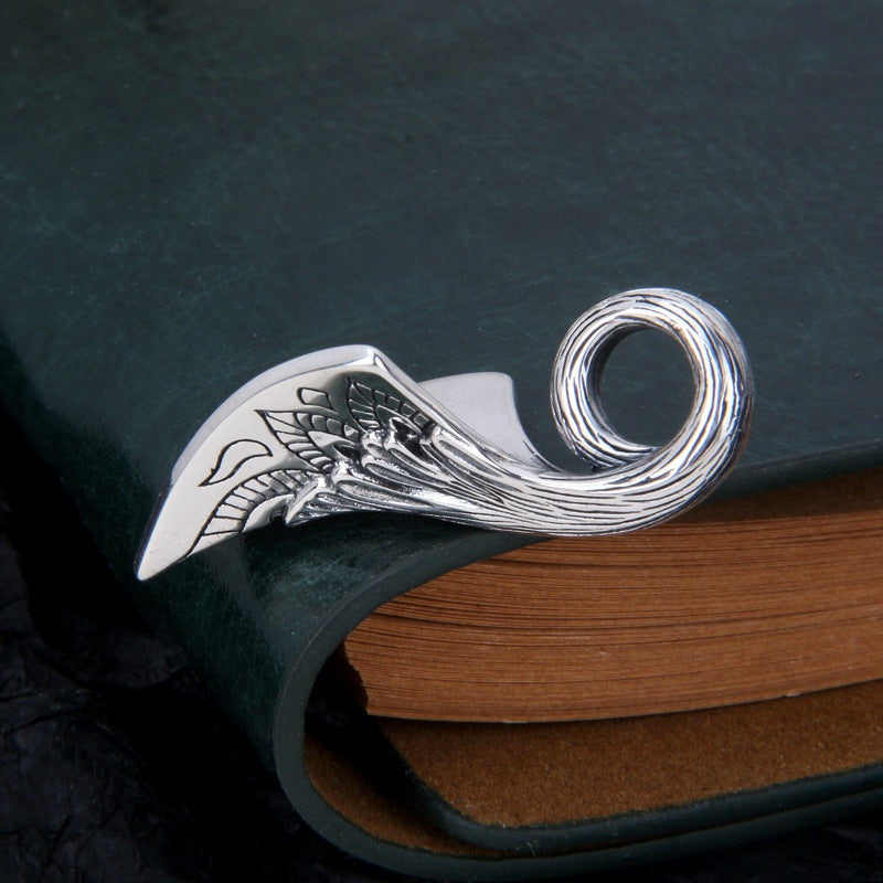 Infinite Echo Amulet - The Nevermore Sterling Silver Axe Pendant