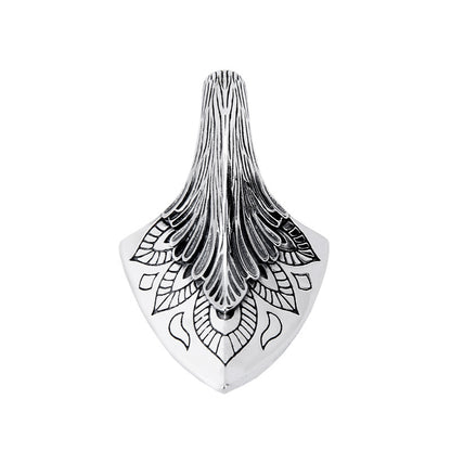 Infinite Echo Amulet - The Nevermore Sterling Silver Axe Pendant