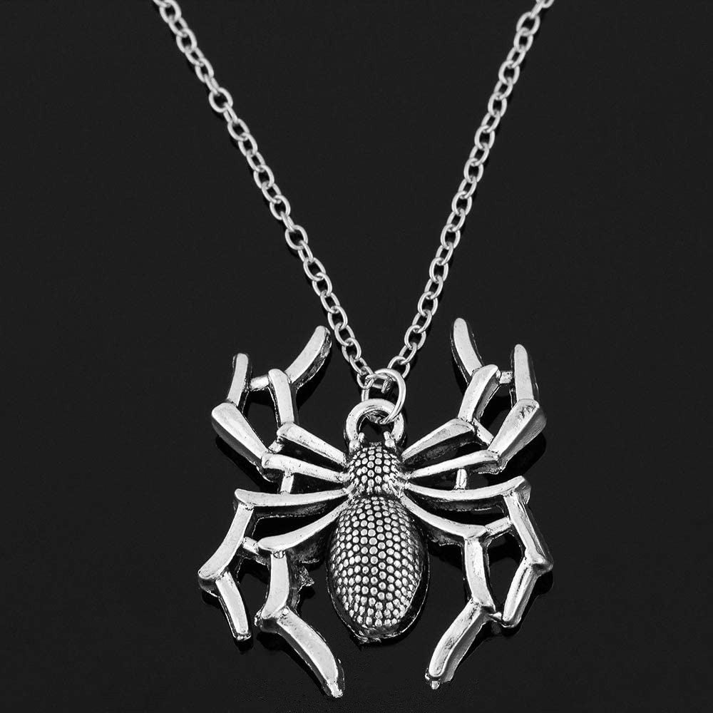 Isolde Abyss - The Nevermore Gothic Pendant for Women Necklace Spider Halloween Gift