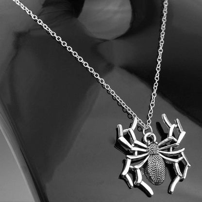 Isolde Abyss - The Nevermore Gothic Pendant for Women Necklace Spider Halloween Gift