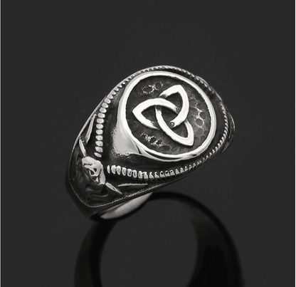 Jotunheim Frost - The Nevermore Viking Men's Ring