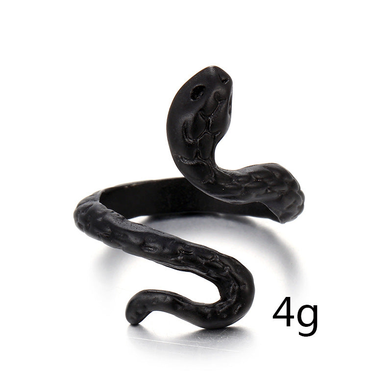 Julian Belladonna Snake - The Nevermore Gothic Ring