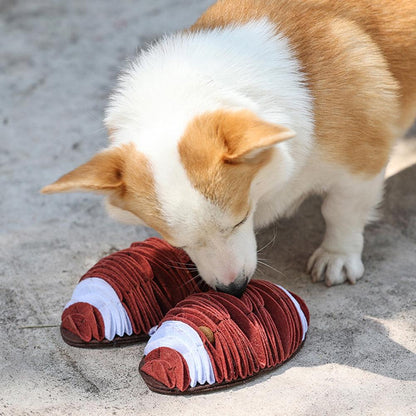 KickPlay Pet Football Plush Toy - The Nevermore Pet Toys