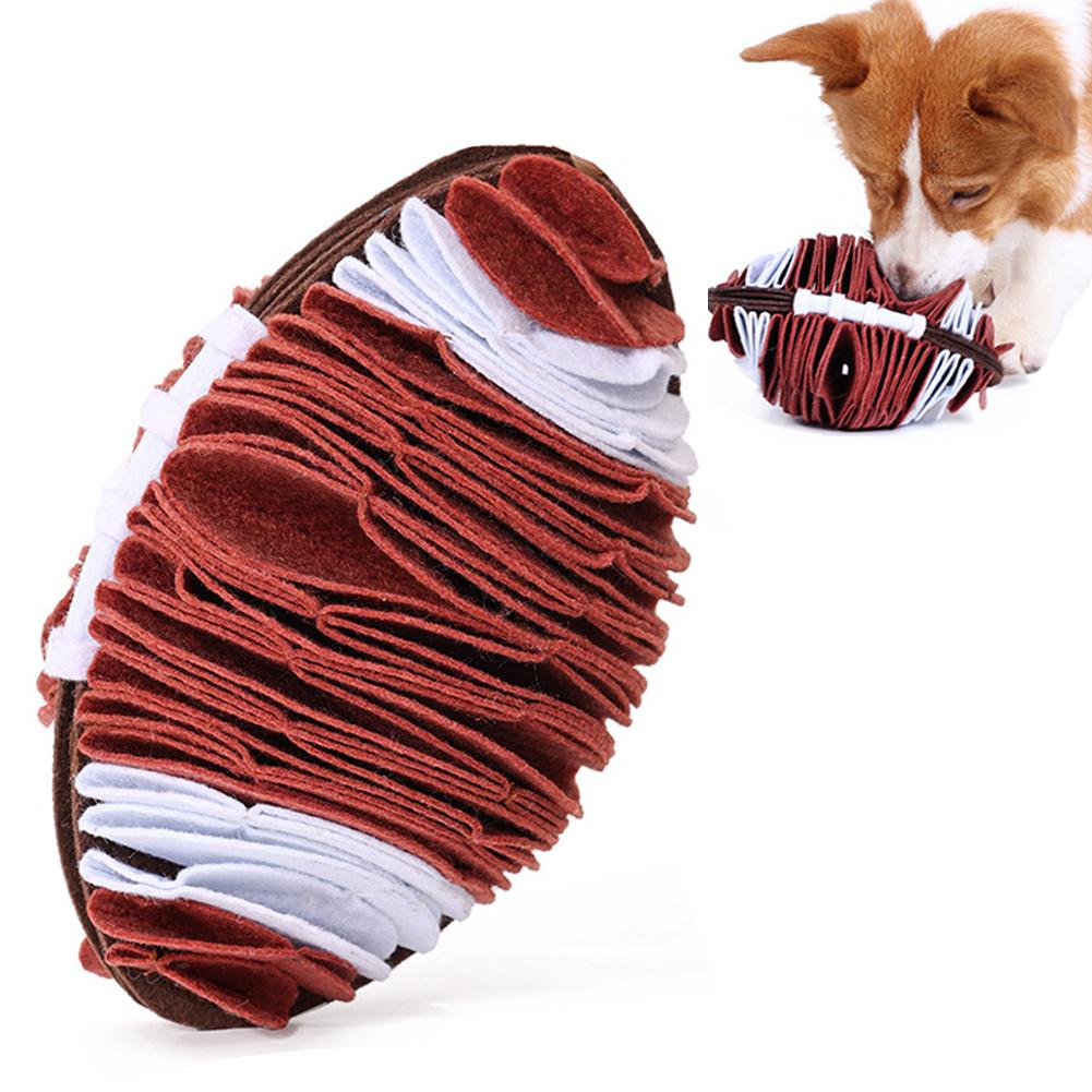 KickPlay Pet Football Plush Toy - The Nevermore Pet Toys