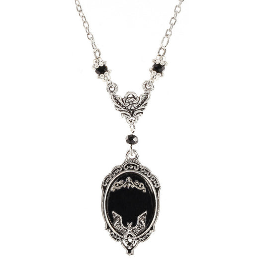 Kieran Quinn - The Nevermore Pendant Black Gem Necklace