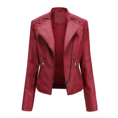 Laramie Piñeda - The Nevermore Women's Leather Jackets