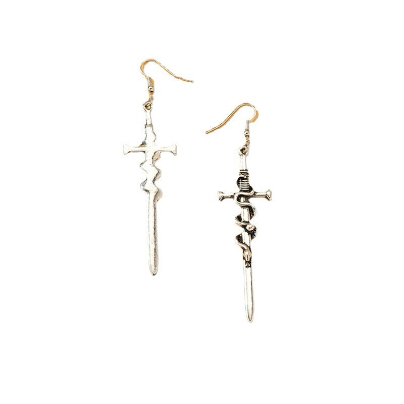 Leopold Bleakstone - The Nevermore Gothic Earrings Sword