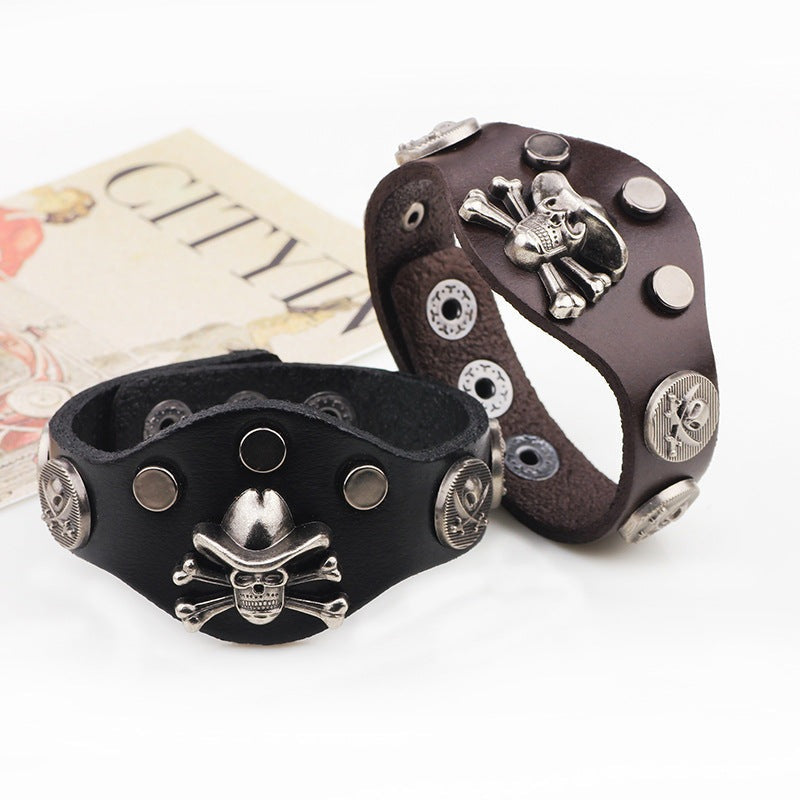 Lost - The Nevermore Gothic Skull Bracelet