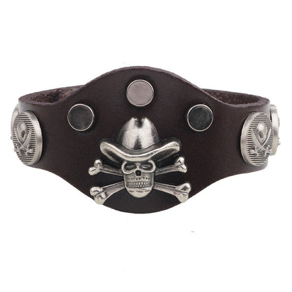 Lost - The Nevermore Gothic Skull Bracelet