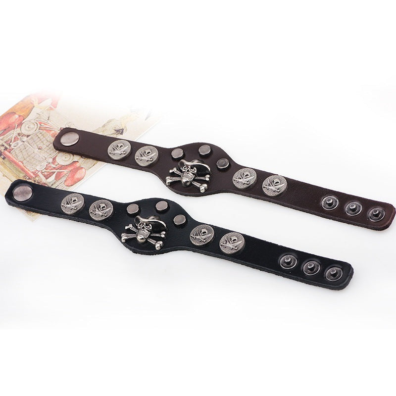 Lost - The Nevermore Gothic Skull Bracelet