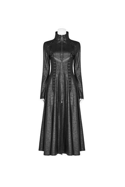 Love Under Will - The Nevermore Gothic Jacket for Women Cracked Knit