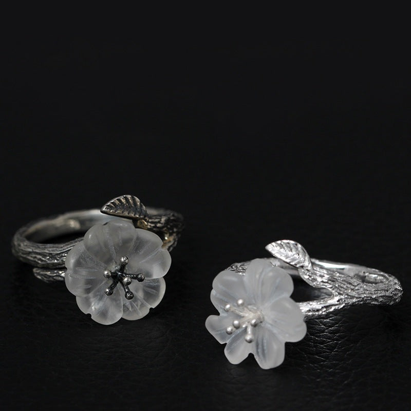 Lovely Flower - The Nevermore Rings 925 Silver