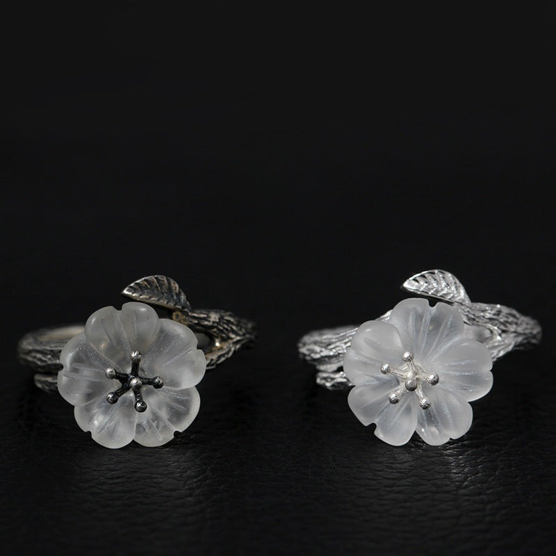 Lovely Flower - The Nevermore Rings 925 Silver