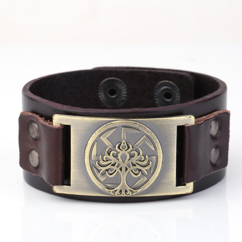 Lucky Tree - The Nevermore Leather Bracelet