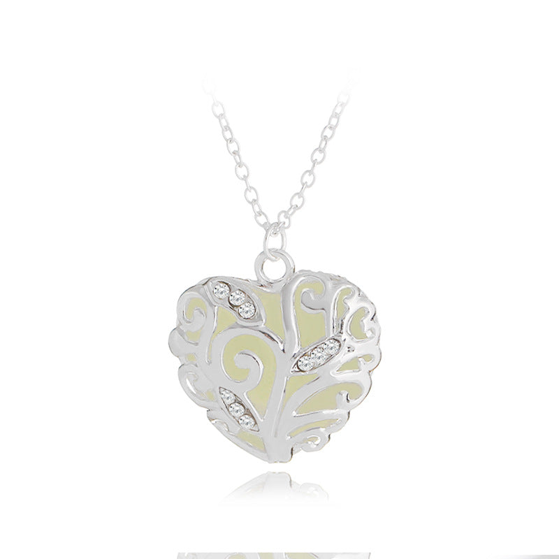 Luminous Heart - The Nevermore Pendant Necklace