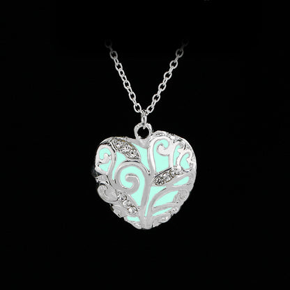 Luminous Heart - The Nevermore Pendant Necklace