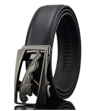 Memphis Chase - The Nevermore Automatic Buckle Leather Belt