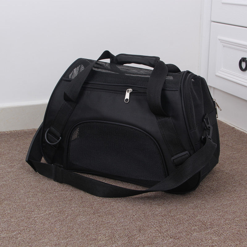 MeshVenture Portable Pet Carrier Bag - The Nevermore Pet Carriers - Travel Accessories